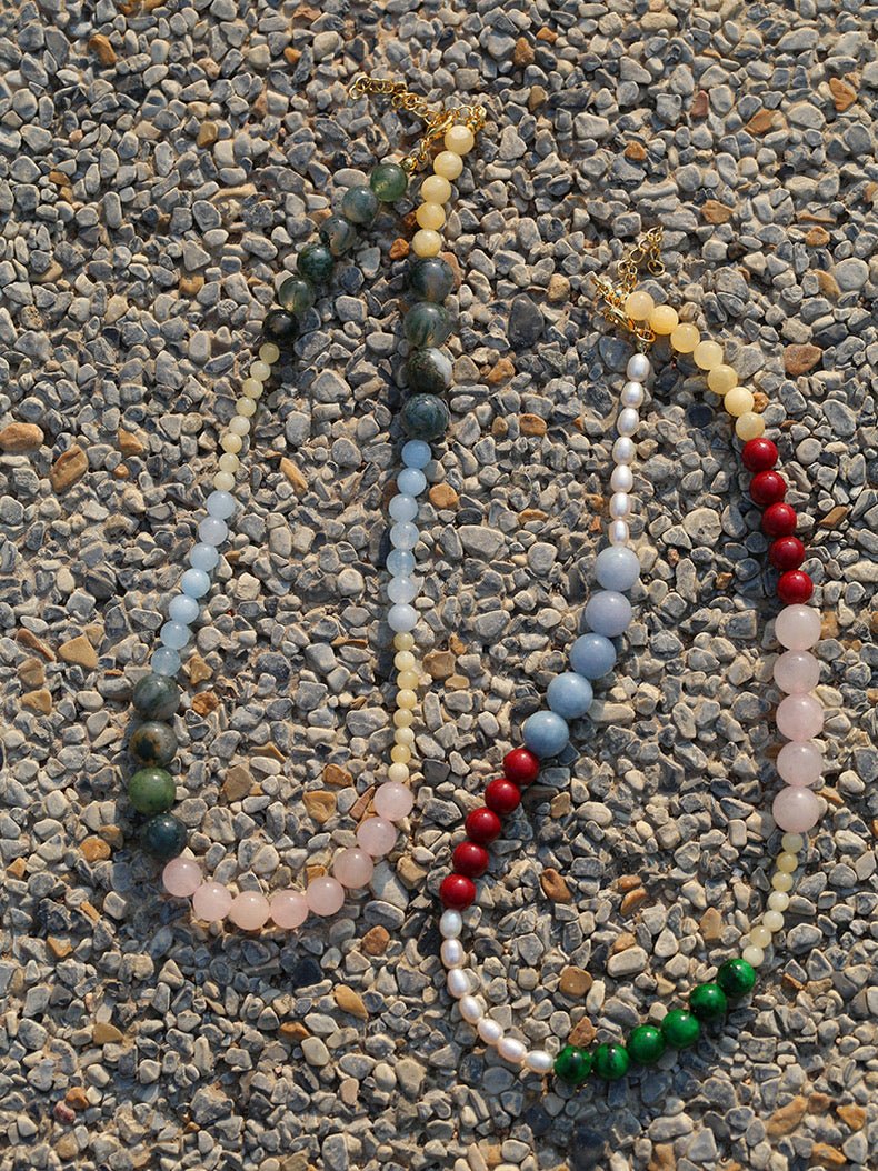 Gemstone & Beaded Necklaces - floysun