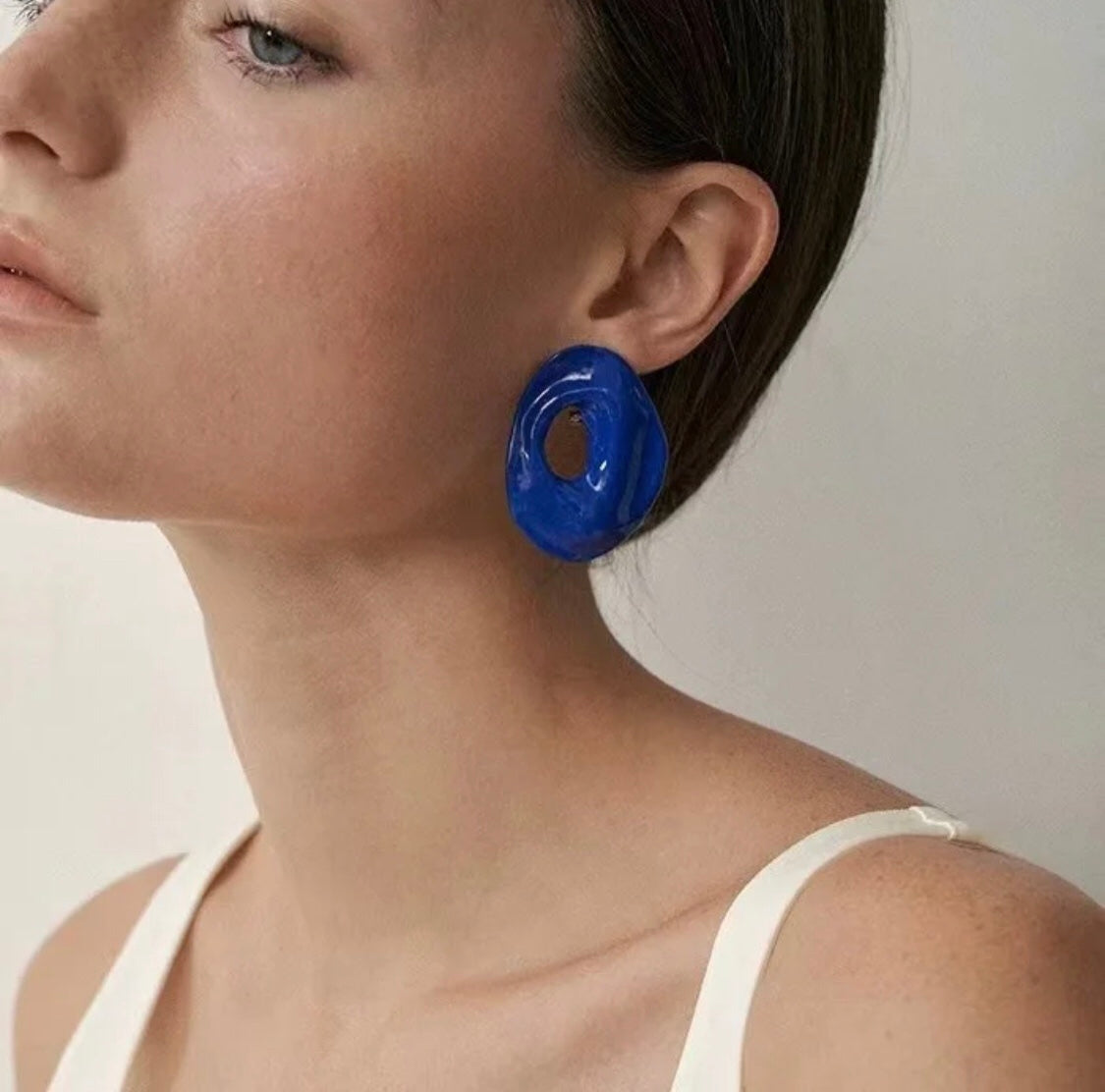 Enamel Earrings