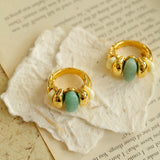 Elegant Azure Amazonite Ring