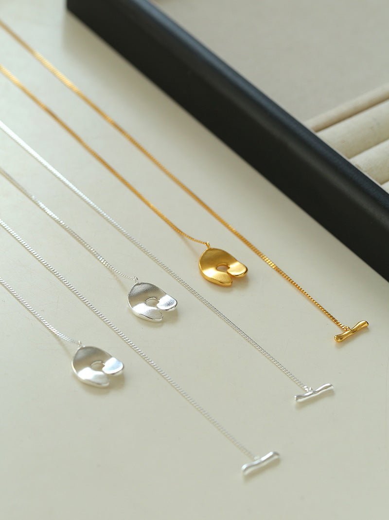 925 Silver Geometric Versatile Long Necklaces - floysun