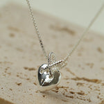 925 Silver Heart Pendant Necklace - floysun