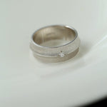 925 Silver New Lace Ring Brushed Matte Hollow Ring - floysun