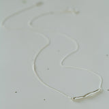 925 Sterling Silve Metal Toothpick Chian Necklace