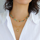 Colorful Stone Beaded Necklaces