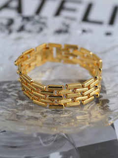 Vintage Wide Version Chain Bracelet