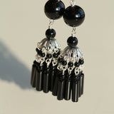 Ethnic Agate Tassel Earrings Traditional Meets Modern