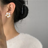 Pearl Floret Stud Earrings