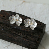 Phalaenopsis Pearl Stud Earrings