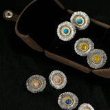 Buccellati-Inspired Daisy Ear Clip Stud Earrings