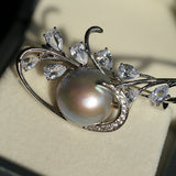 Gray Mabe Pearl Bouquet Brooch Elegant & Timeless Design