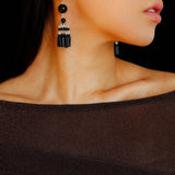 Ethnic Agate Tassel Earrings Traditional Meets Modern