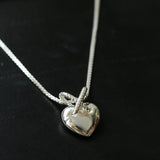 925 Silver Heart Pendant Necklace