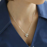 925 Silver Heart Pendant Necklace