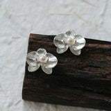 Phalaenopsis Pearl Stud Earrings