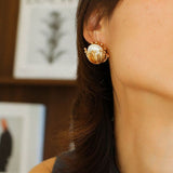 Stamen Baroque Pearls Earrings