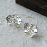 Phalaenopsis Pearl Stud Earrings