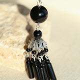 Ethnic Agate Tassel Earrings Traditional Meets Modern