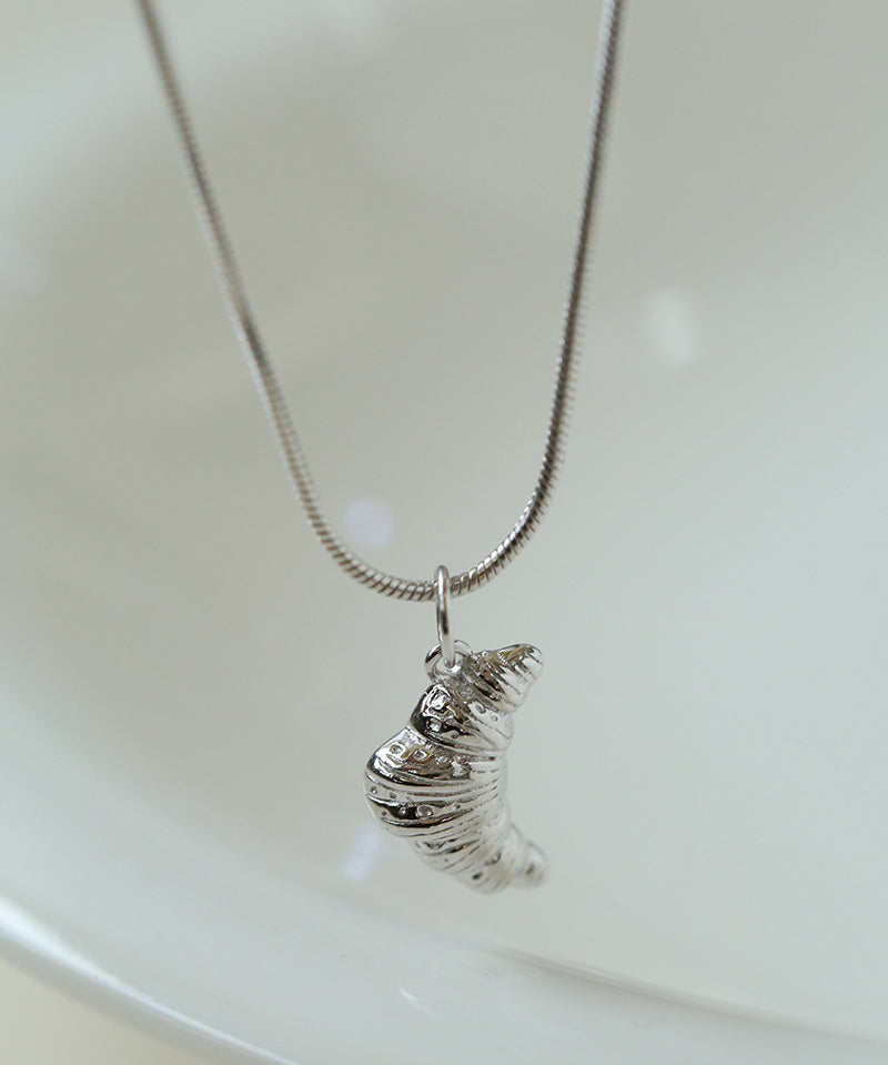 Petite Croissant Pendant Necklace