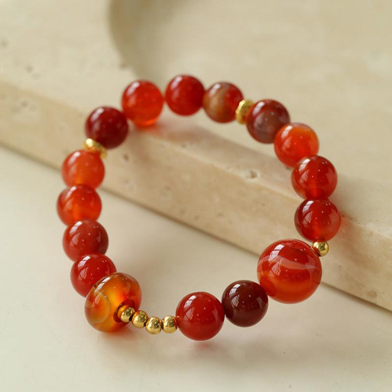 Five Elements Agate Bracelet