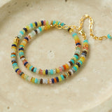 Colorful Stone Beaded Necklaces