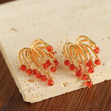 Firework Blossom Pearl Earrings