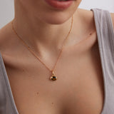 Natural Tigers Eye Pendants Necklaces