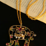 Antique Handmade Glazed Elephant Pearl Necklace - floysun