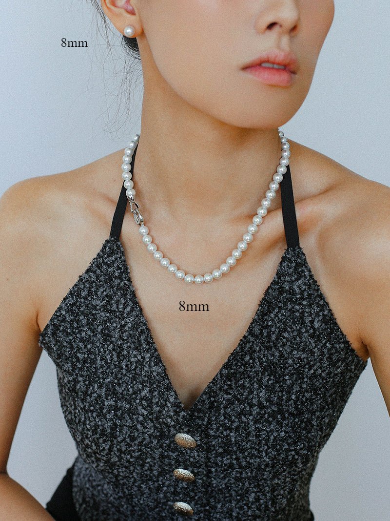 Artificial Australian White Pearl Necklace - floysun