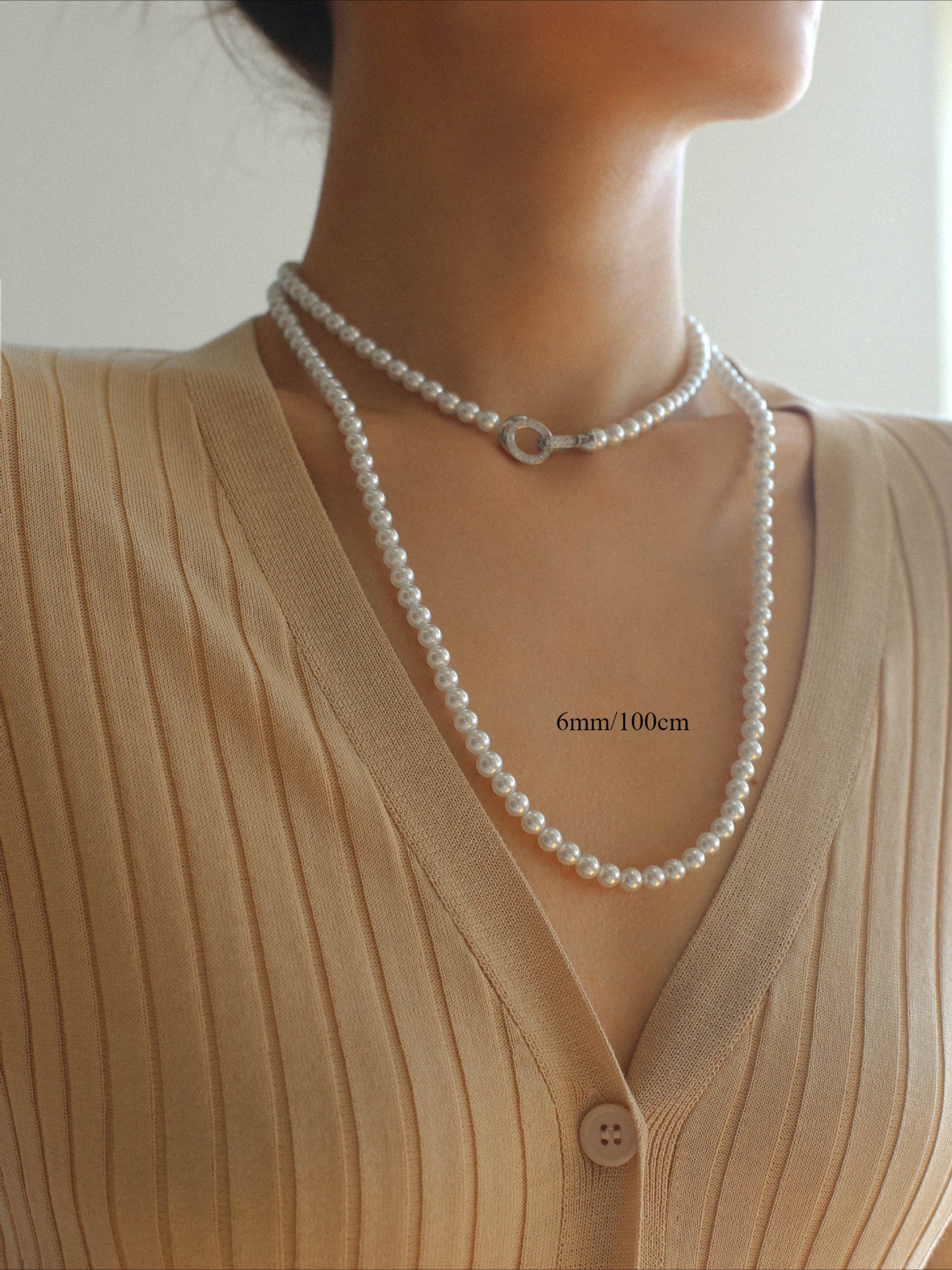 Artificial Australian White Pearl Necklace - floysun