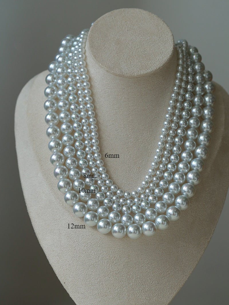 Artificial Australian White Pearl Necklace - floysun