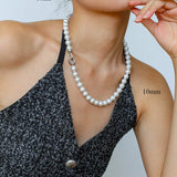 Artificial Australian White Pearl Necklace - floysun