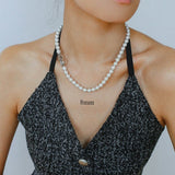 Artificial Australian White Pearl Necklace - floysun