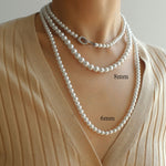 Artificial Australian White Pearl Necklace - floysun