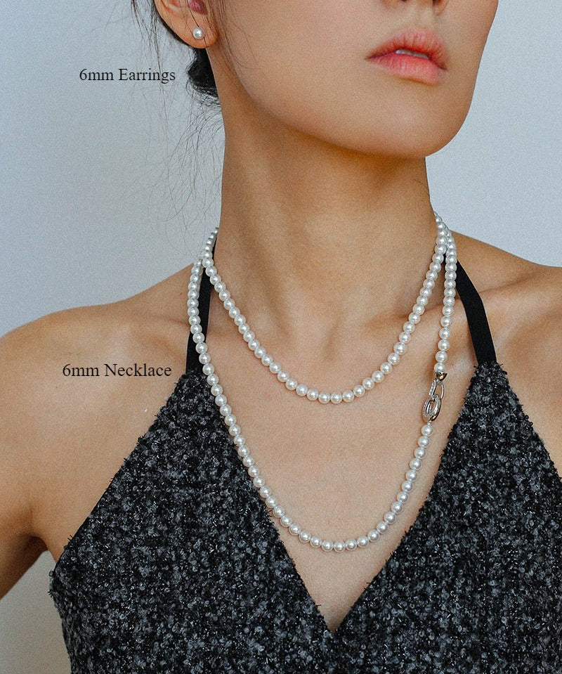 Artificial Australian White Pearl Necklace - floysun