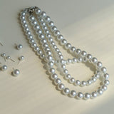 Artificial Australian White Pearl Necklace - floysun