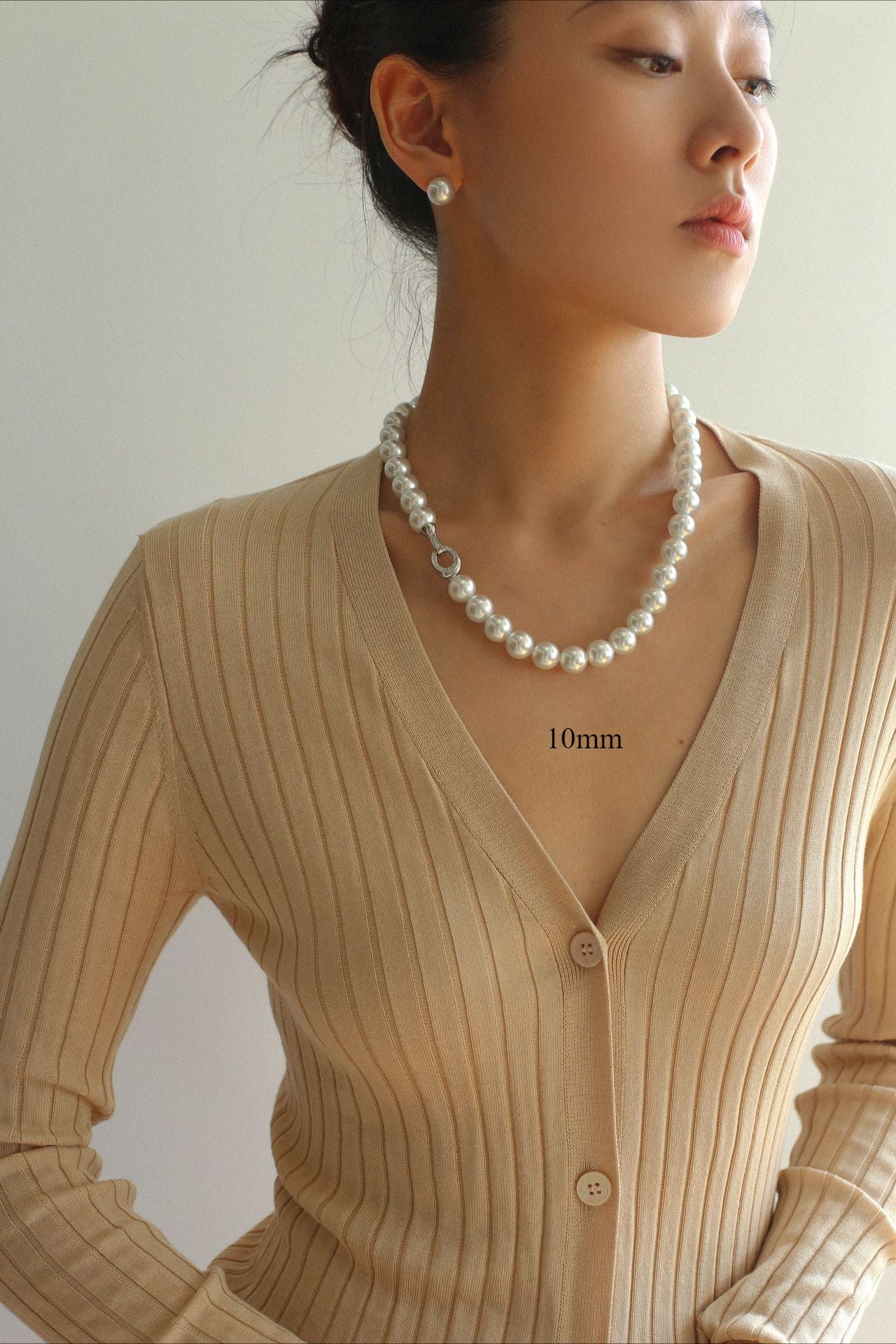 Artificial Australian White Pearl Necklace - floysun