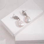 Artistry and Nature Baroque Pearls Drop Earrings - floysun