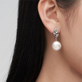 Artistry and Nature Baroque Pearls Drop Earrings - floysun