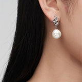 Artistry and Nature Baroque Pearls Drop Earrings - floysun