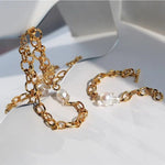 Baroque Chunky Chain Bracelet - floysun