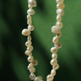 Baroque Pearl Clavicle Chain Necklace - floysun