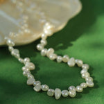 Baroque Pearl Clavicle Chain Necklace - floysun