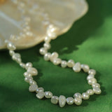 Baroque Pearl Clavicle Chain Necklace - floysun