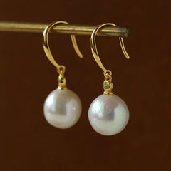 Baroque Pearl Drop Earrings - floysun