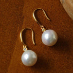 Baroque Pearl Drop Earrings - floysun