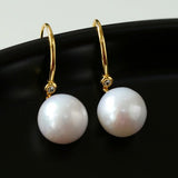 Baroque Pearl Drop Earrings - floysun