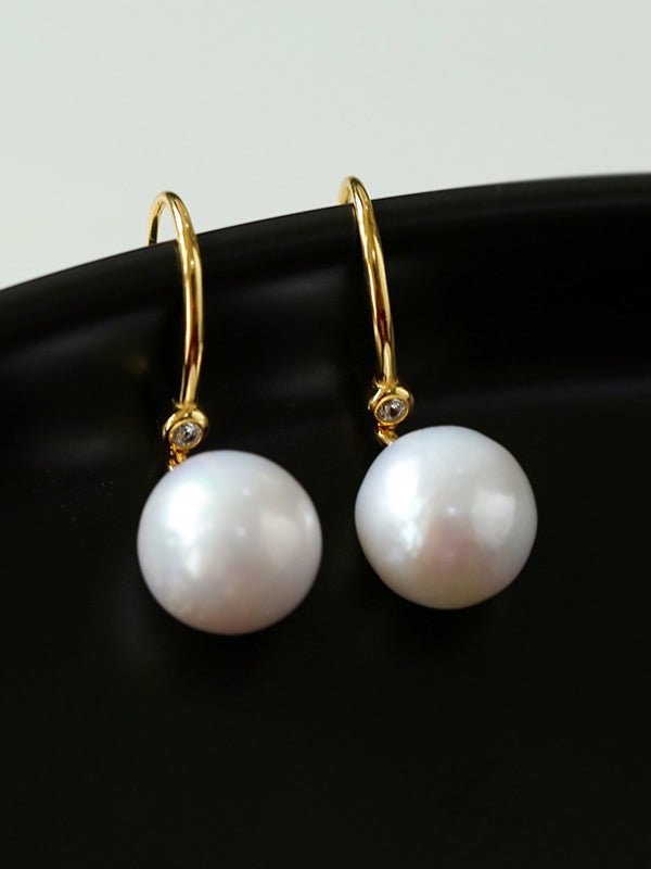 Baroque Pearl Drop Earrings - floysun