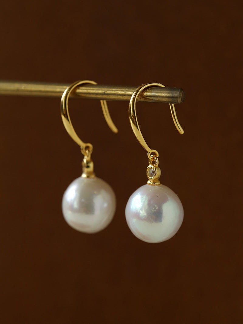 Baroque Pearl Drop Earrings - floysun