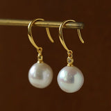 Baroque Pearl Drop Earrings - floysun