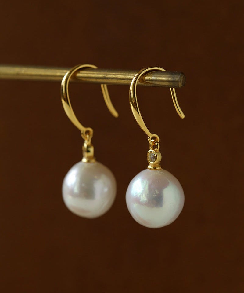 Baroque Pearl Drop Earrings - floysun